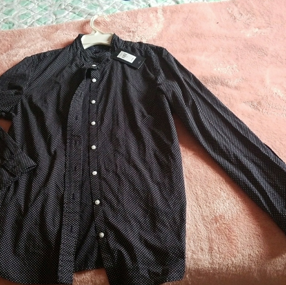 Button down long sleeve shirt